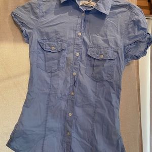 H&M Short sleeved - BLUE - Sz2 - never used